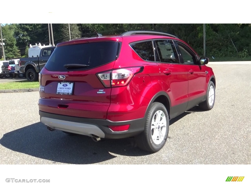 2018 Escape SE 4WD - Ruby Red / Charcoal Black photo #7