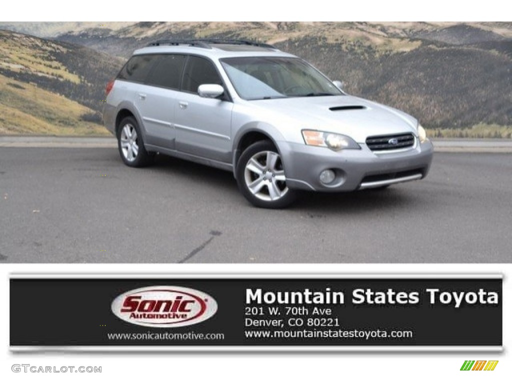 Brilliant Silver Metallic Subaru Outback