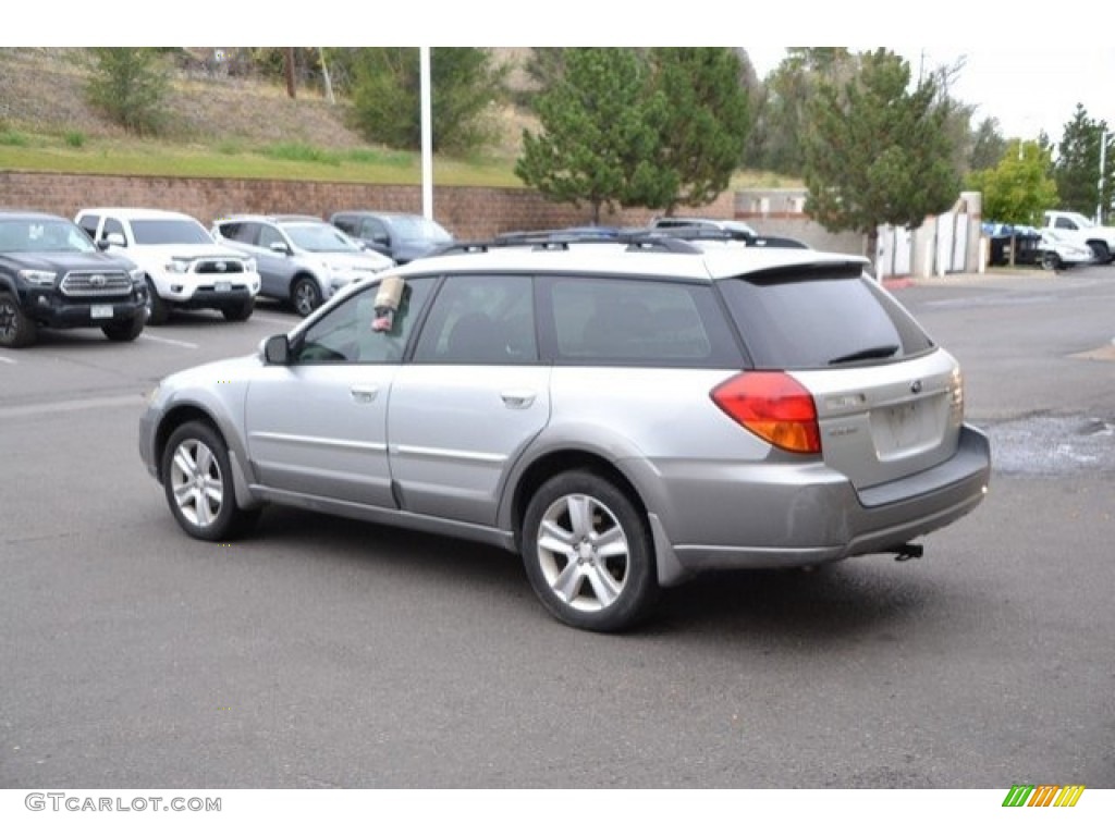 2005 Outback 2.5XT Limited Wagon - Brilliant Silver Metallic / Off Black photo #4