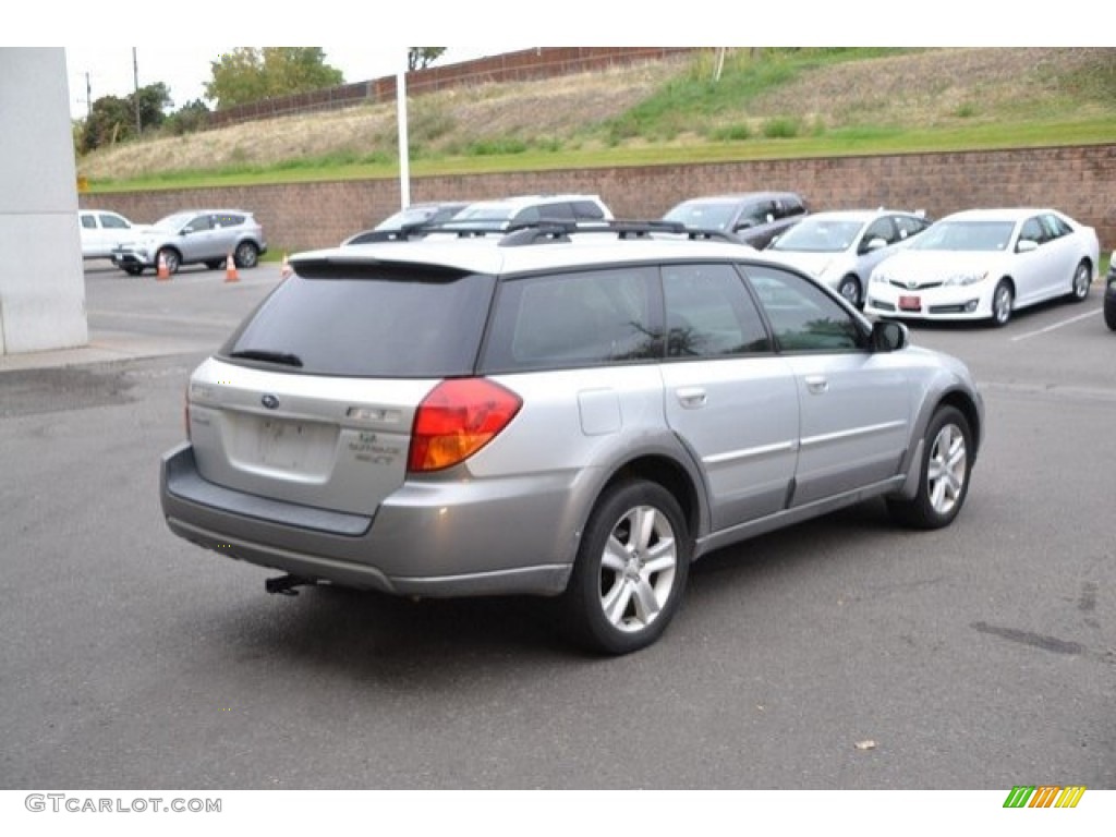2005 Outback 2.5XT Limited Wagon - Brilliant Silver Metallic / Off Black photo #6
