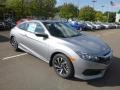 Lunar Silver Metallic 2018 Honda Civic LX-P Coupe Exterior