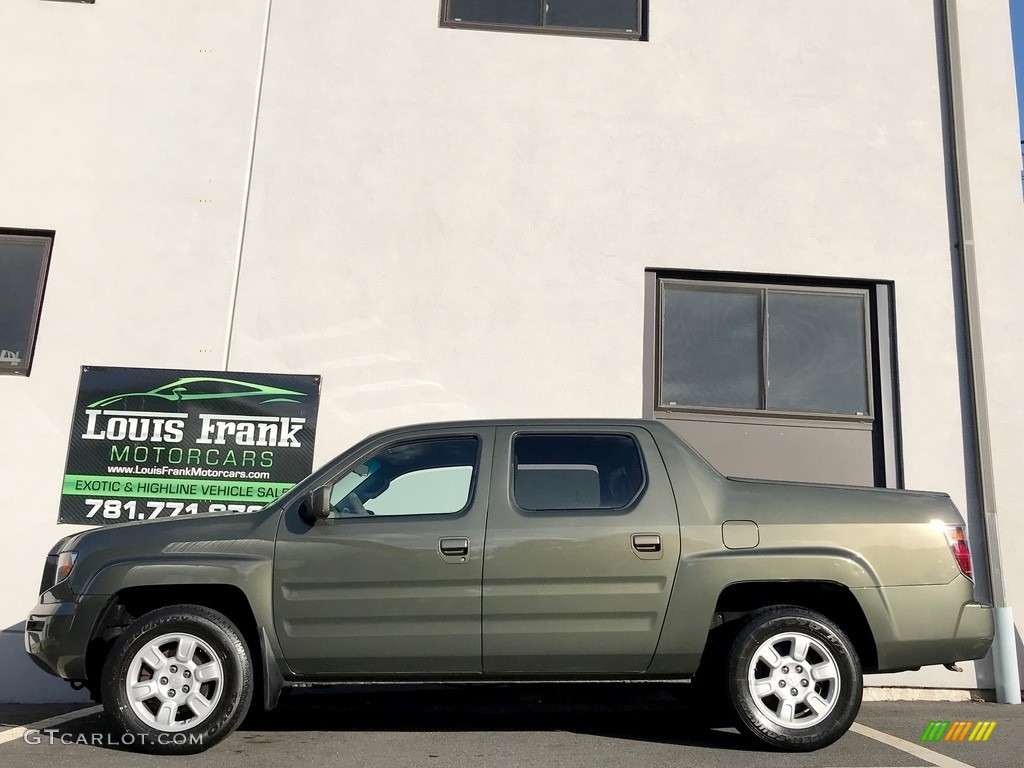 2006 Ridgeline RTL - Amazon Green Metallic / Olive photo #1