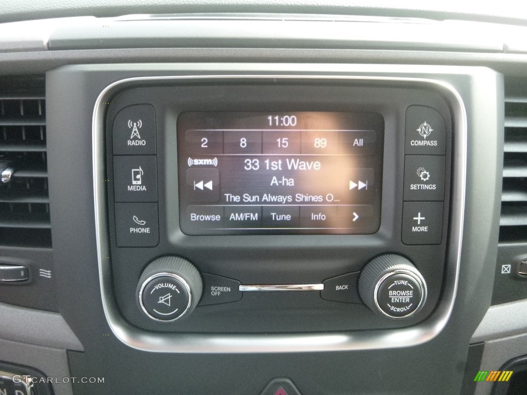 2019 1500 Classic Express Quad Cab 4x4 - Bright Silver Metallic / Black/Diesel Gray photo #17
