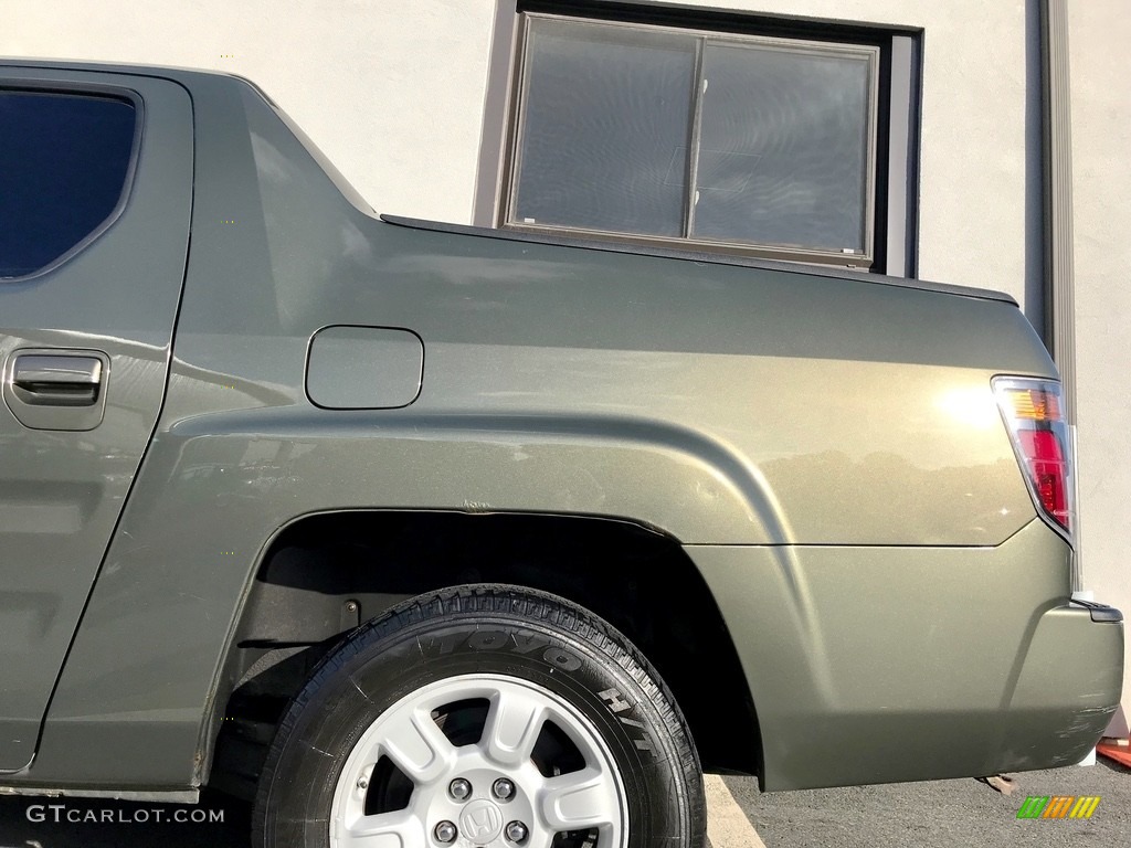2006 Ridgeline RTL - Amazon Green Metallic / Olive photo #12