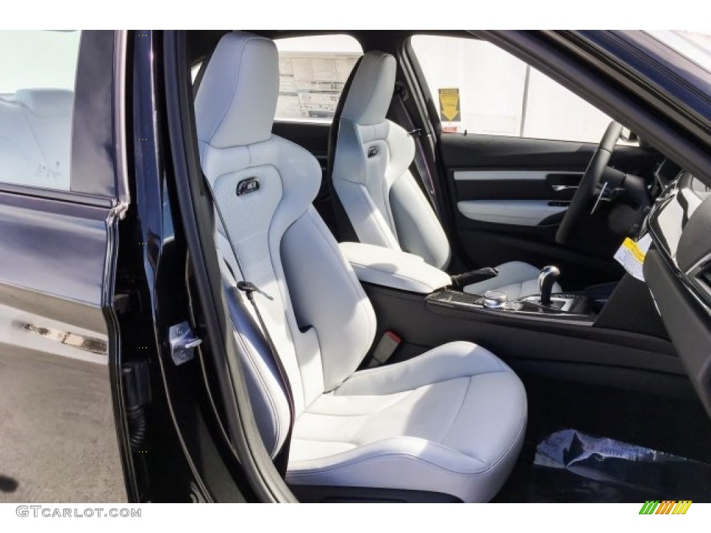 Silverstone Interior 2018 BMW M3 Sedan Photo #129674831