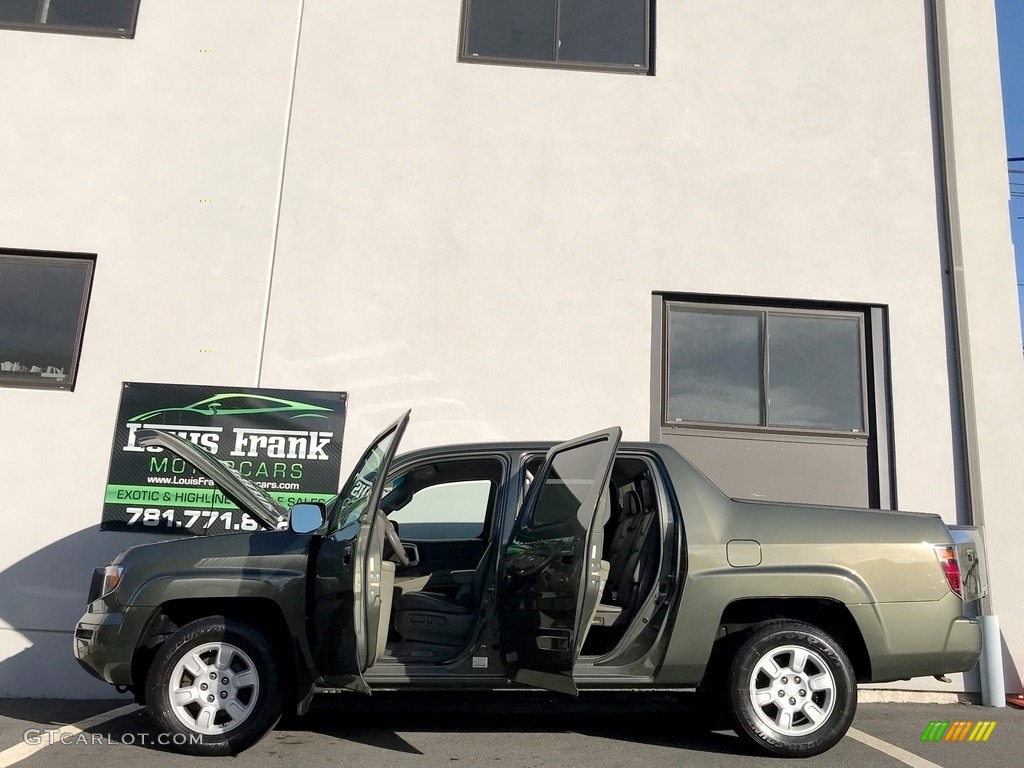 2006 Ridgeline RTL - Amazon Green Metallic / Olive photo #15