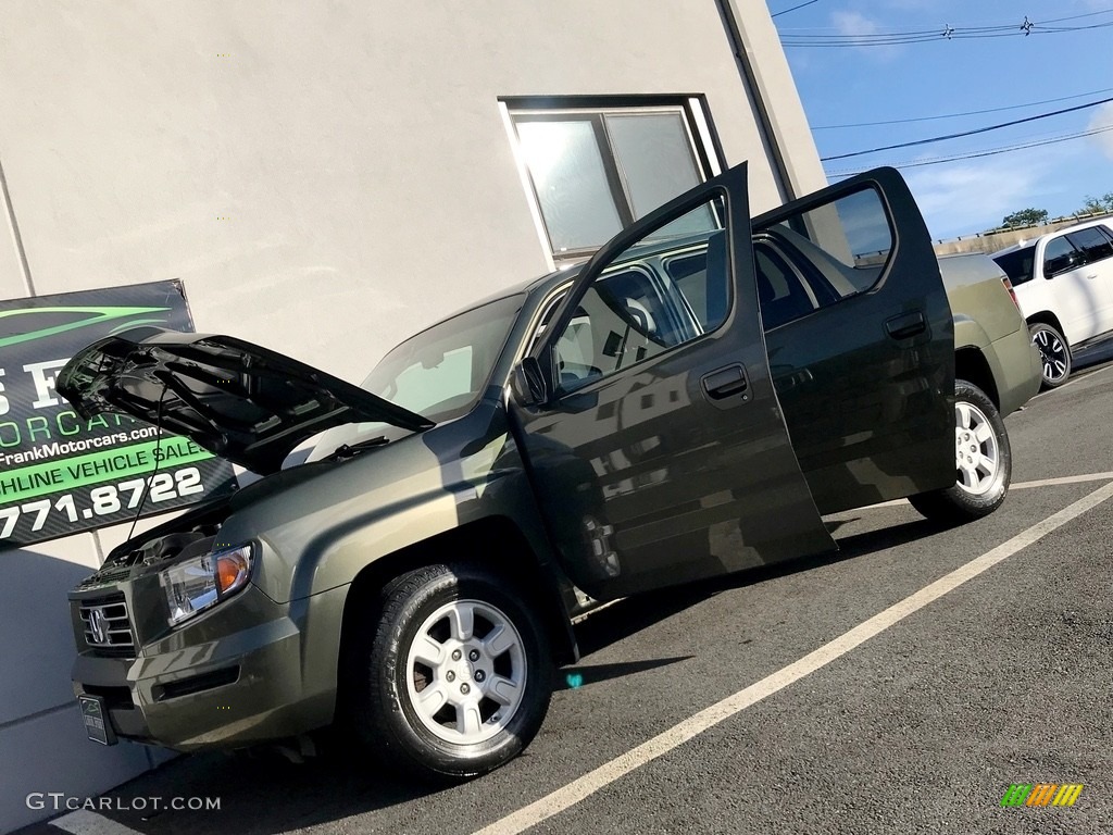 2006 Ridgeline RTL - Amazon Green Metallic / Olive photo #16
