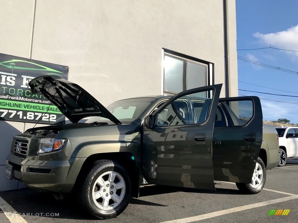 2006 Ridgeline RTL - Amazon Green Metallic / Olive photo #17