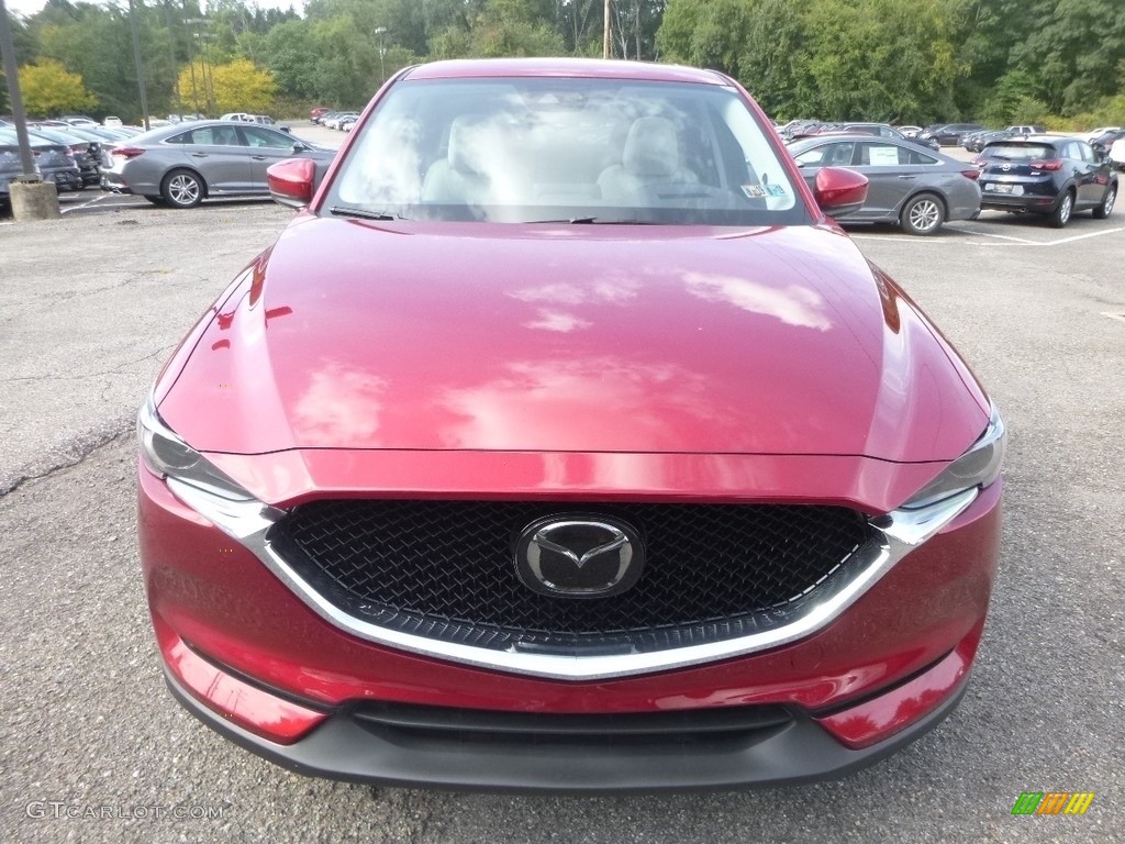 2018 CX-5 Grand Touring AWD - Soul Red Crystal Metallic / Parchment photo #4
