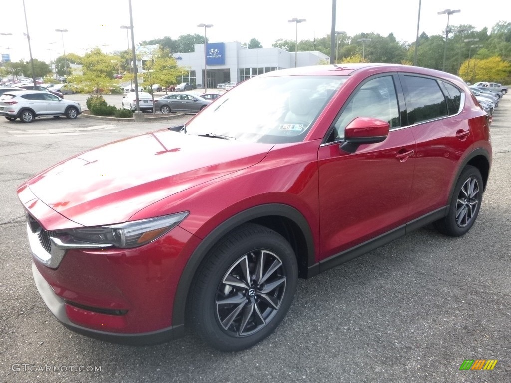 2018 CX-5 Grand Touring AWD - Soul Red Crystal Metallic / Parchment photo #5