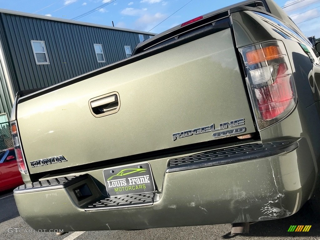 2006 Ridgeline RTL - Amazon Green Metallic / Olive photo #23