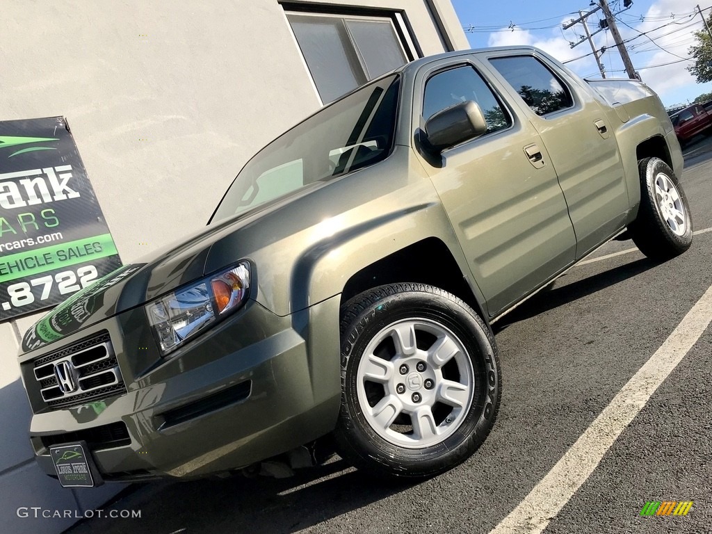 2006 Ridgeline RTL - Amazon Green Metallic / Olive photo #28