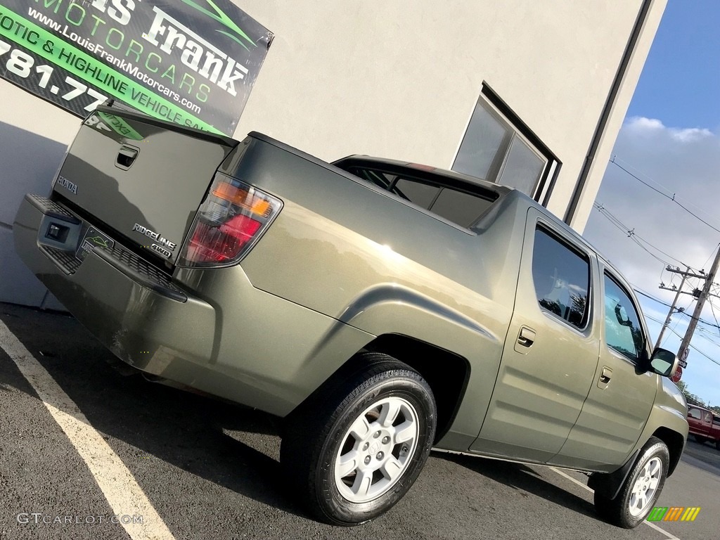 2006 Ridgeline RTL - Amazon Green Metallic / Olive photo #35