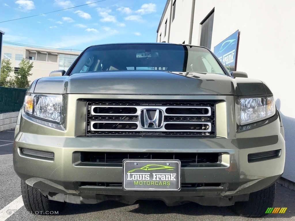 2006 Ridgeline RTL - Amazon Green Metallic / Olive photo #41