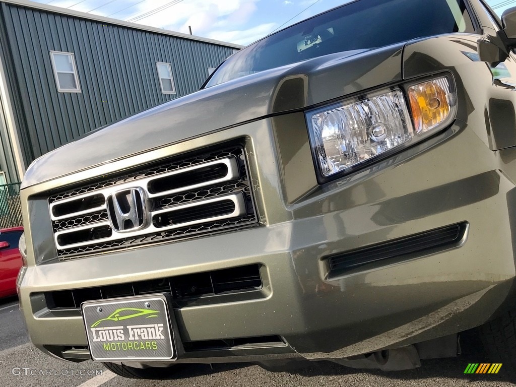 2006 Ridgeline RTL - Amazon Green Metallic / Olive photo #42