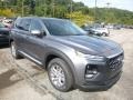 2019 Machine Gray Hyundai Santa Fe SEL AWD  photo #3