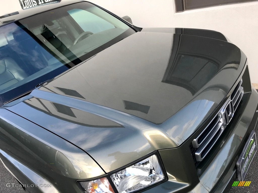 2006 Ridgeline RTL - Amazon Green Metallic / Olive photo #48