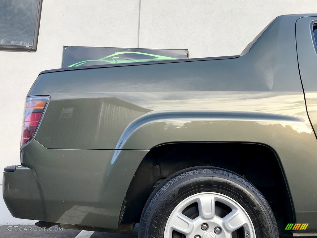 2006 Ridgeline RTL - Amazon Green Metallic / Olive photo #53