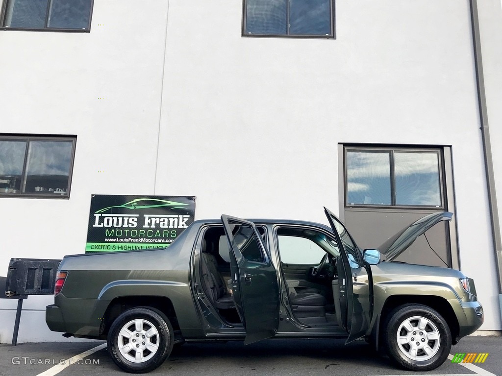 2006 Ridgeline RTL - Amazon Green Metallic / Olive photo #56