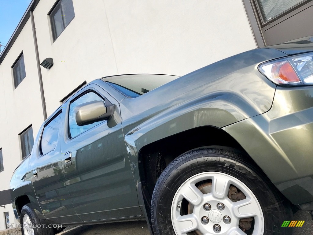 2006 Ridgeline RTL - Amazon Green Metallic / Olive photo #62