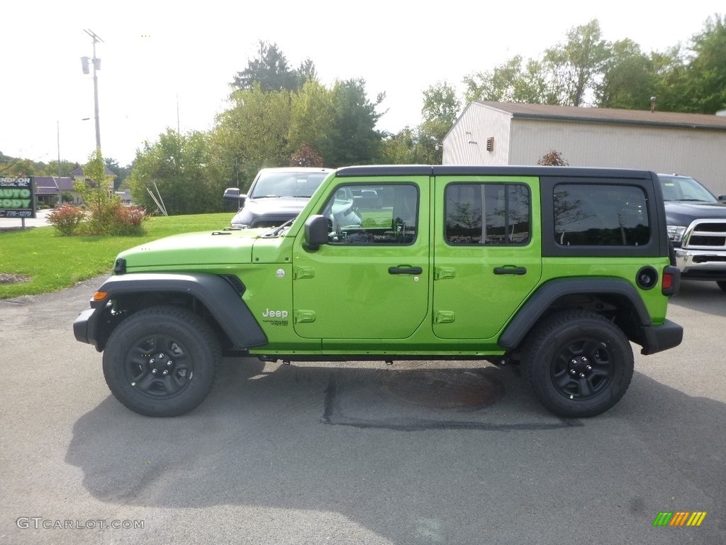 Mojito! 2018 Jeep Wrangler Unlimited Sport 4x4 Exterior Photo #129676493
