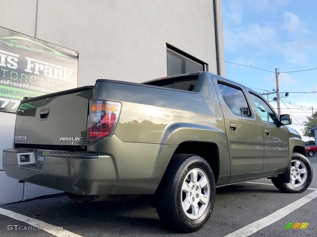 2006 Ridgeline RTL - Amazon Green Metallic / Olive photo #63