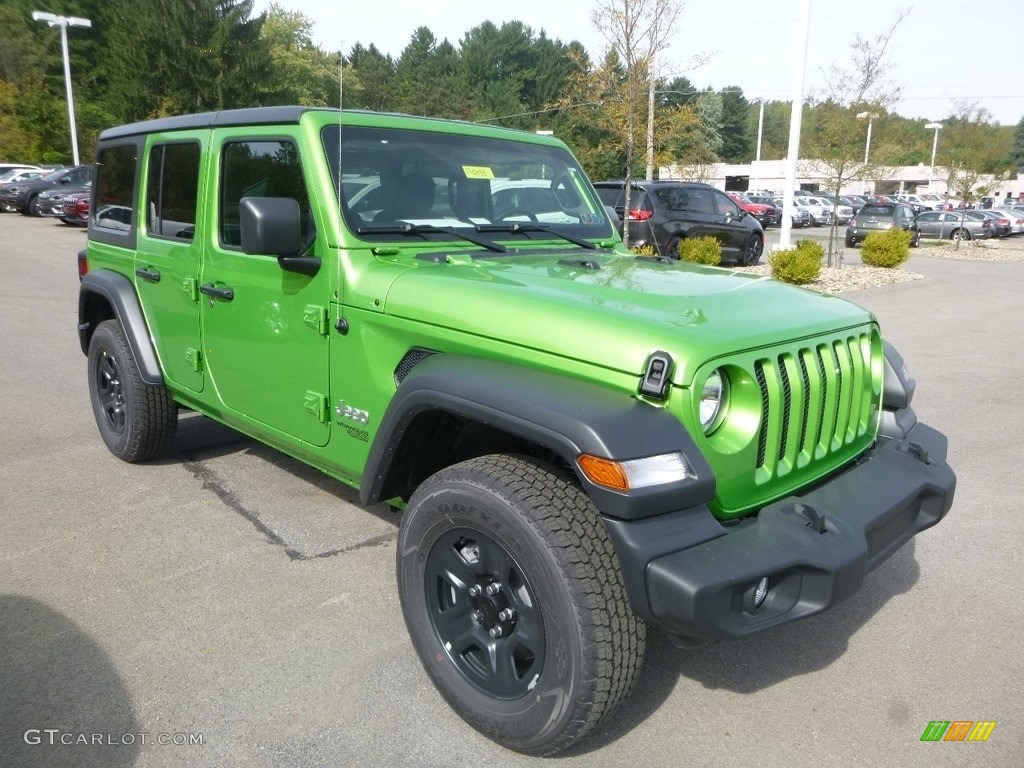 Mojito! 2018 Jeep Wrangler Unlimited Sport 4x4 Exterior Photo #129676523