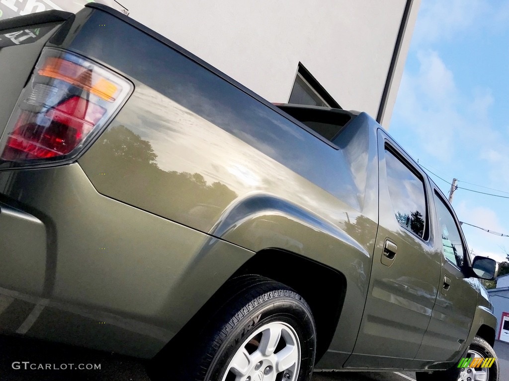 2006 Ridgeline RTL - Amazon Green Metallic / Olive photo #66