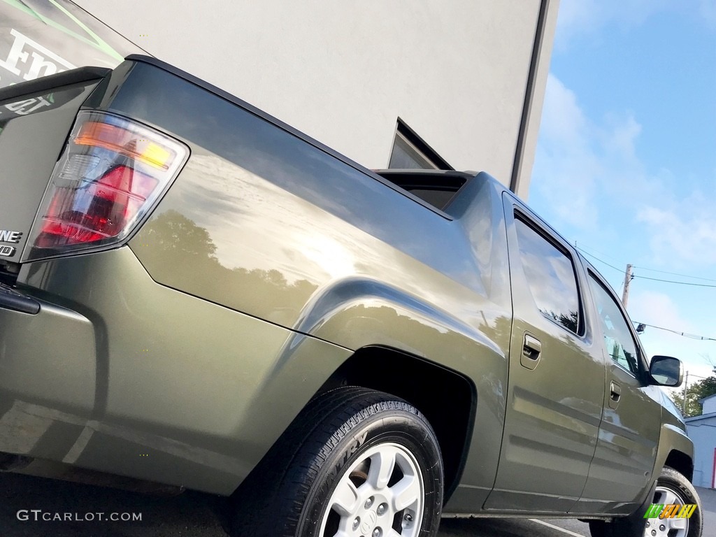 2006 Ridgeline RTL - Amazon Green Metallic / Olive photo #67