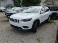 2019 Bright White Jeep Cherokee Latitude 4x4  photo #4