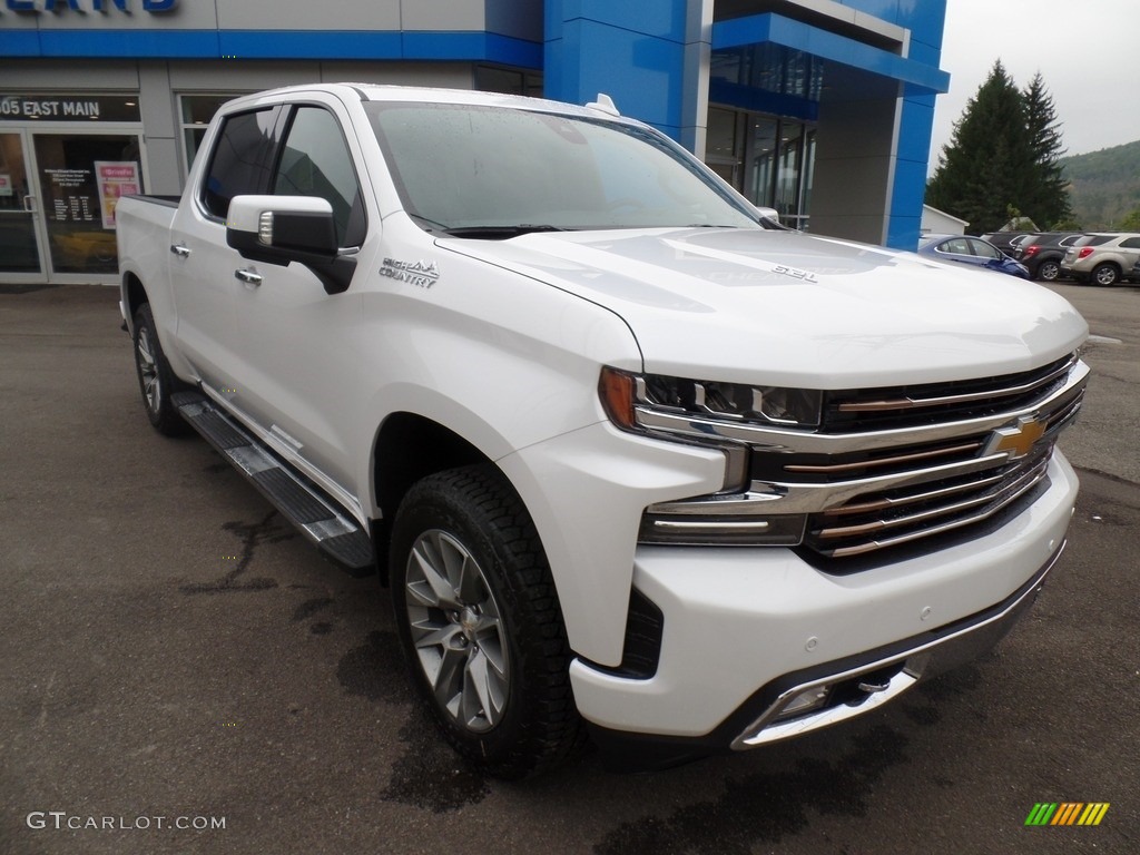 2019 Silverado 1500 High Country Crew Cab 4WD - Summit White / Jet Black photo #3