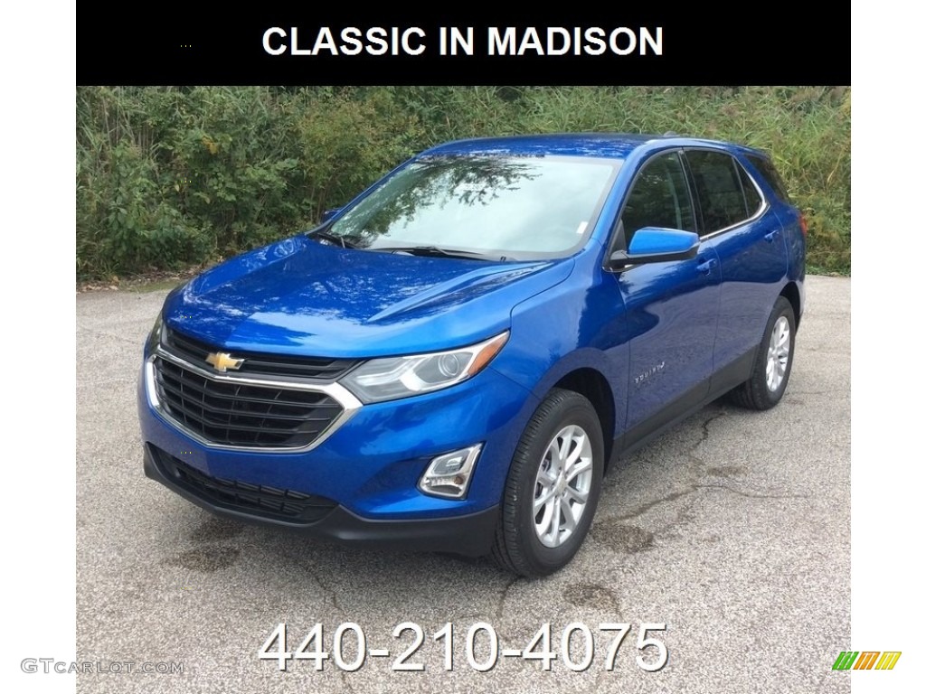2019 Equinox LT AWD - Kinetic Blue Metallic / Jet Black photo #1