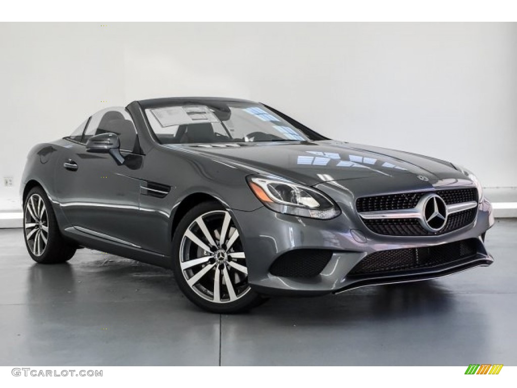 2019 SLC 300 Roadster - Selenite Grey Metallic / Black photo #12