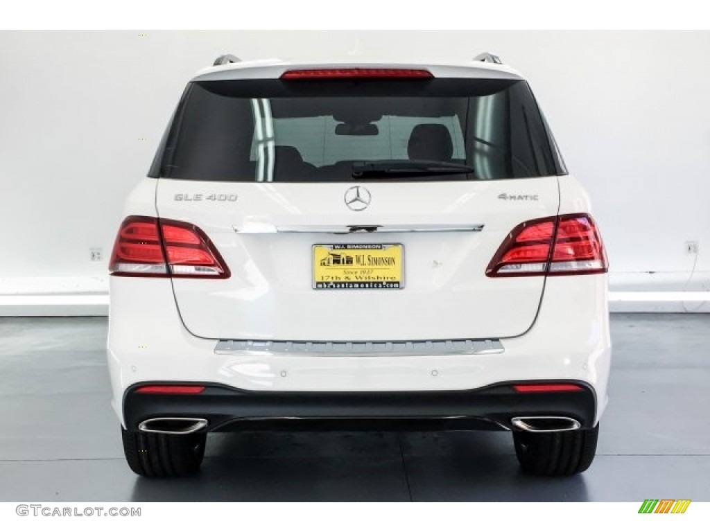 2019 GLE 400 4Matic - Polar White / Black photo #3