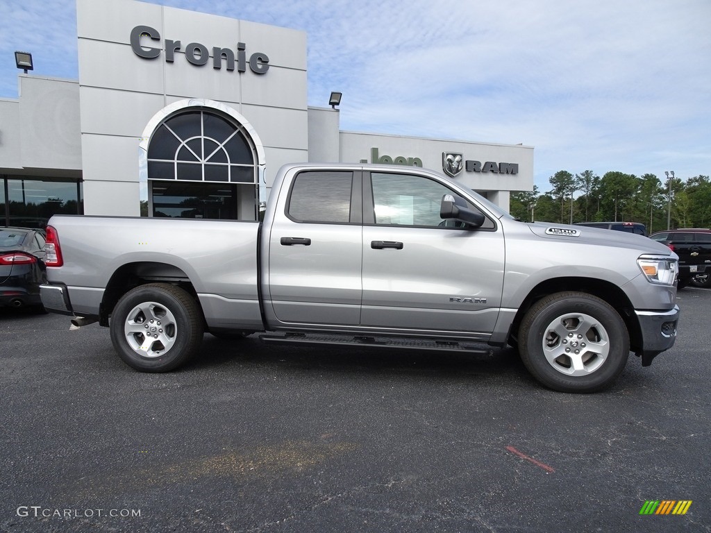 2019 1500 Tradesman Quad Cab - Billett Silver Metallic / Black photo #11