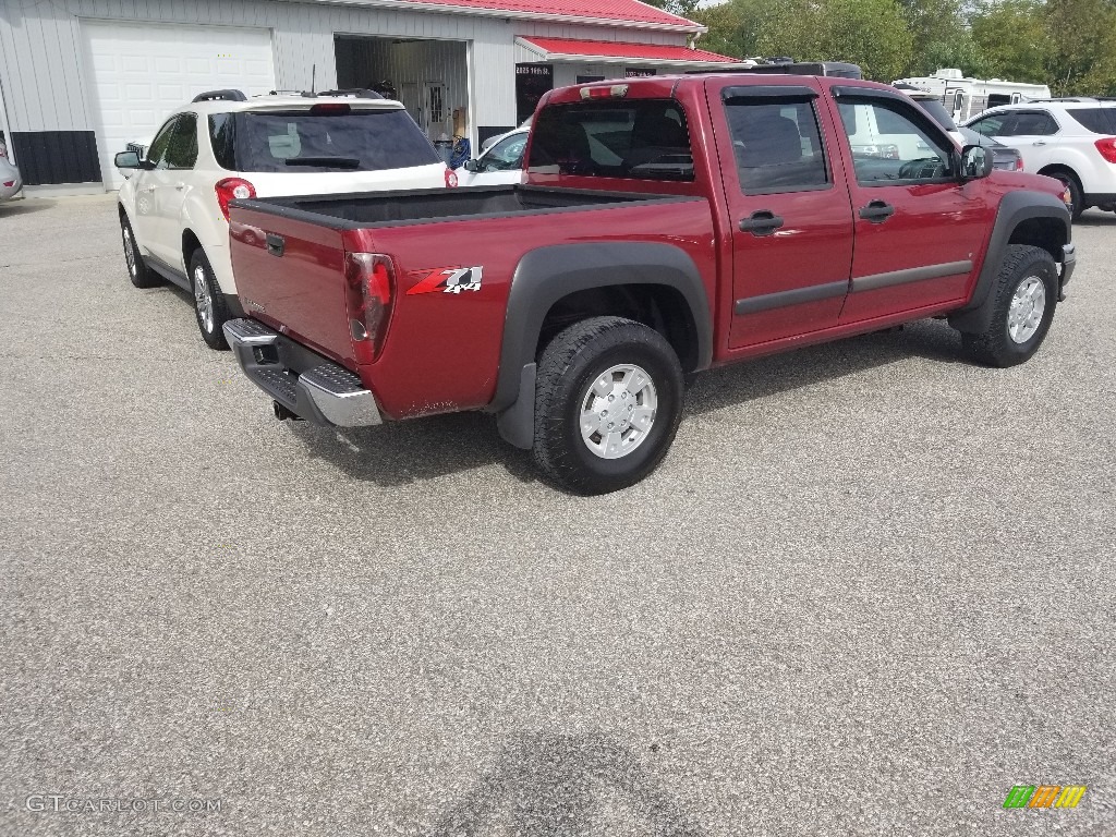 2006 Colorado LT Crew Cab 4x4 - Victory Red / Light Cashmere photo #3