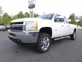 Summit White - Silverado 2500HD Work Truck Crew Cab 4x4 Photo No. 3