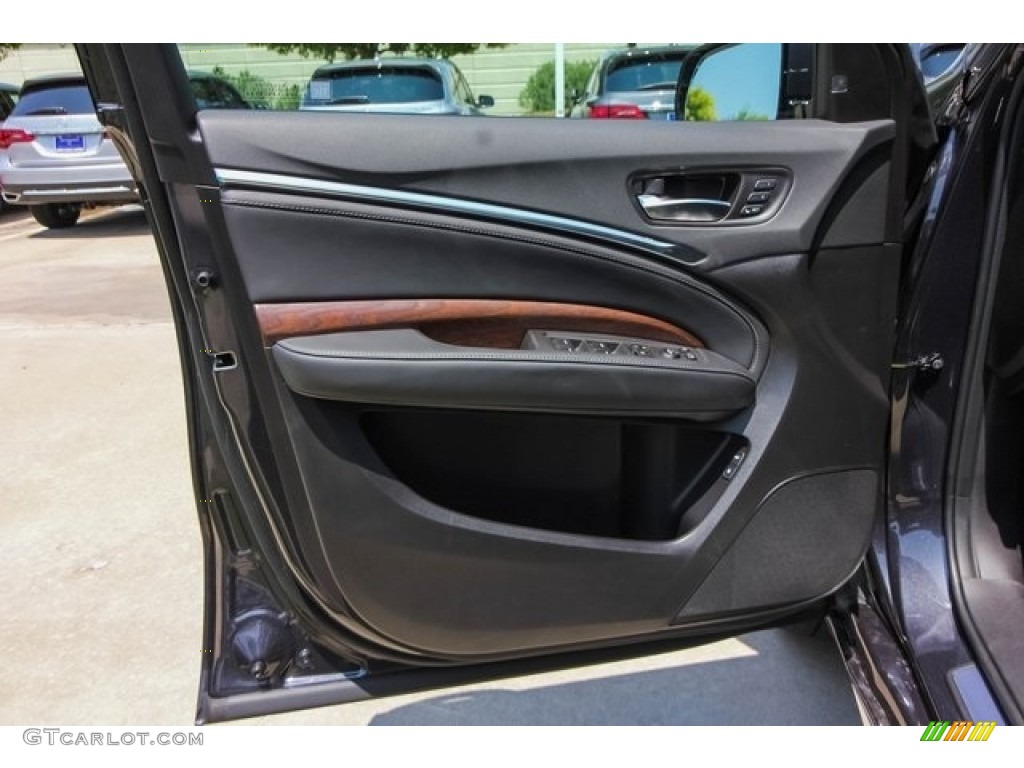2019 Acura MDX Standard MDX Model Ebony Door Panel Photo #129684620