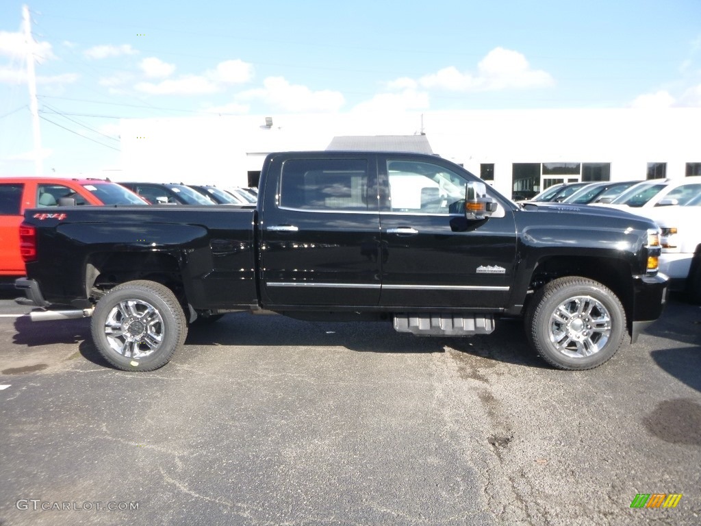 2019 Silverado 2500HD High Country Crew Cab 4WD - Black / High Country Saddle photo #6