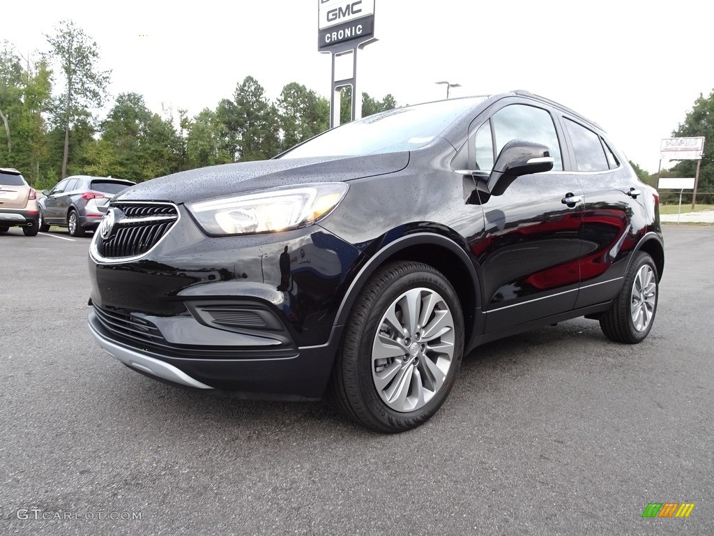 Ebony Twilight Metallic 2019 Buick Encore Preferred Exterior Photo #129684827