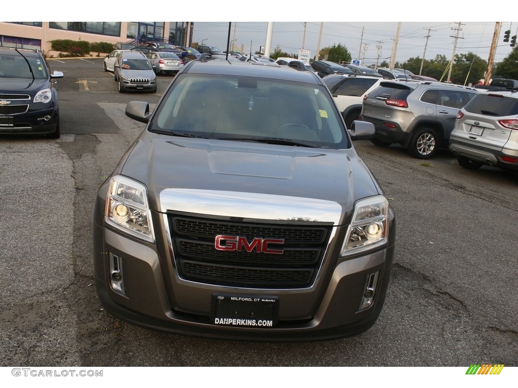 2010 Terrain SLE AWD - Cyber Gray Metallic / Jet Black photo #2