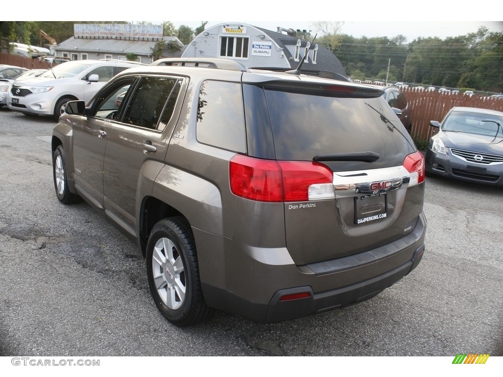 2010 Terrain SLE AWD - Cyber Gray Metallic / Jet Black photo #10