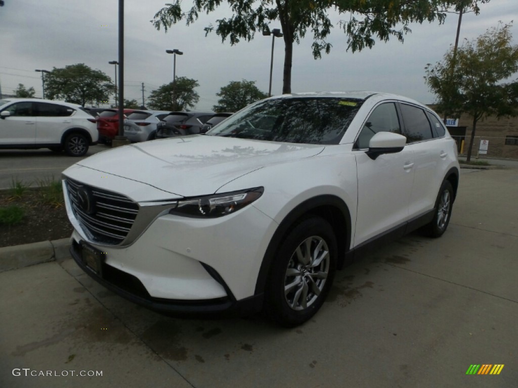 2019 CX-9 Touring AWD - Snowflake White Pearl Mica / Sand photo #1