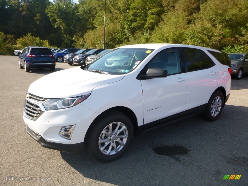 2019 Equinox LS AWD - Summit White / Medium Ash Gray photo #1
