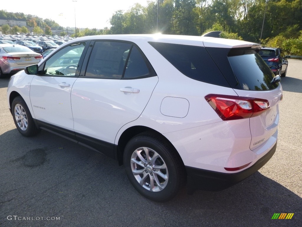 2019 Equinox LS AWD - Summit White / Medium Ash Gray photo #3