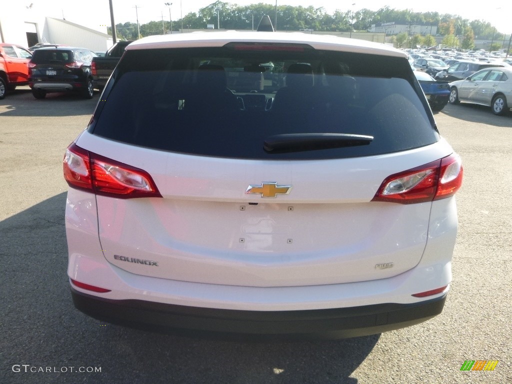 2019 Equinox LS AWD - Summit White / Medium Ash Gray photo #4