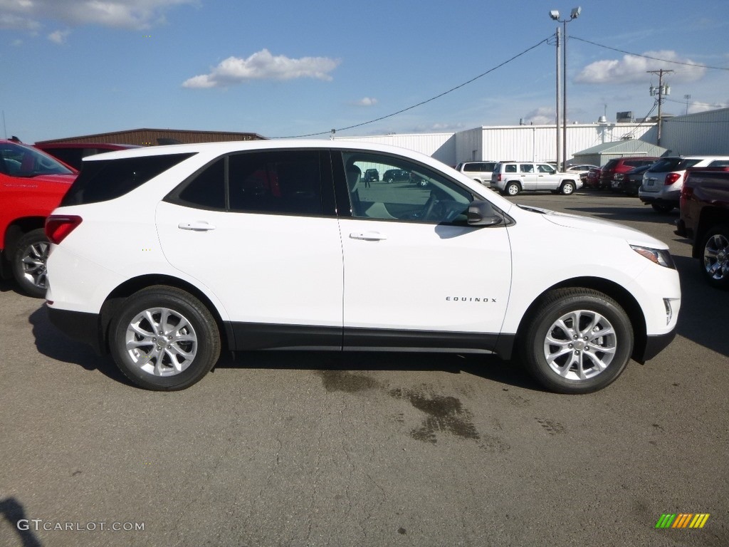 2019 Equinox LS AWD - Summit White / Medium Ash Gray photo #6