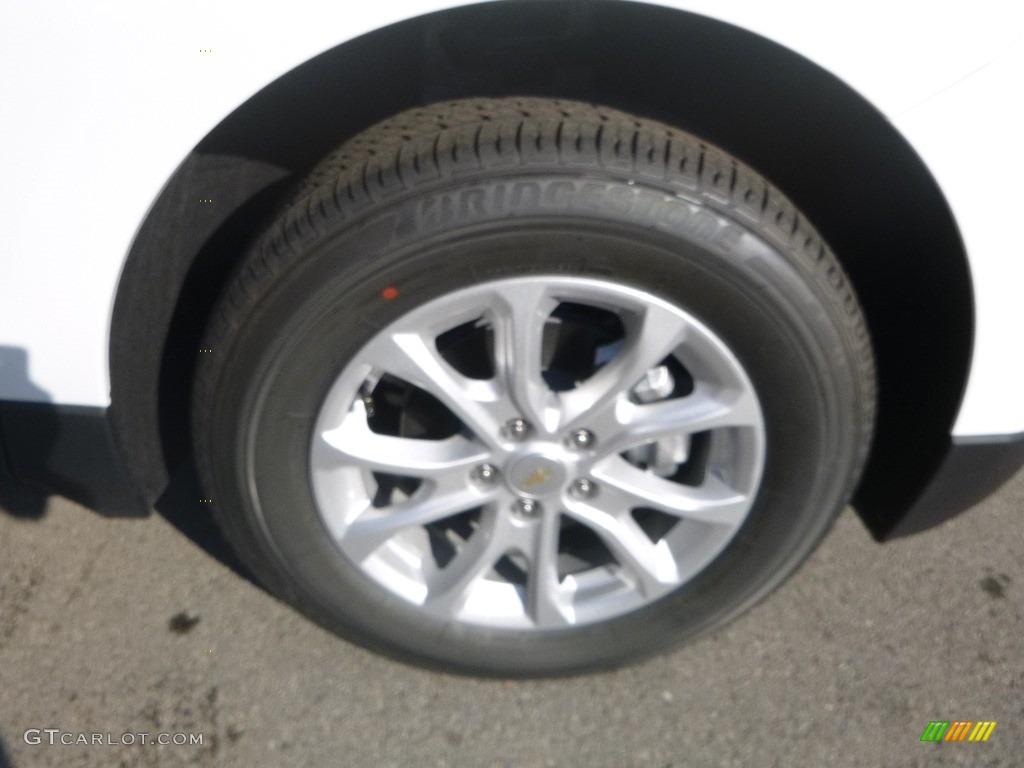 2019 Equinox LS AWD - Summit White / Medium Ash Gray photo #9