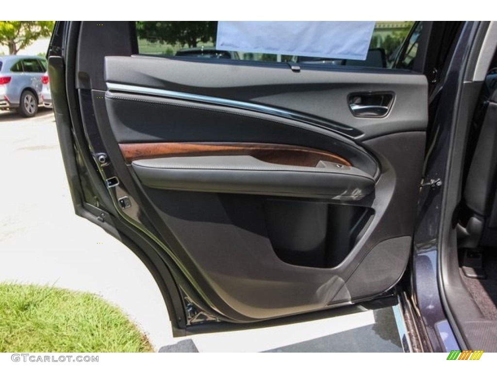 2019 Acura MDX Standard MDX Model Ebony Door Panel Photo #129686678