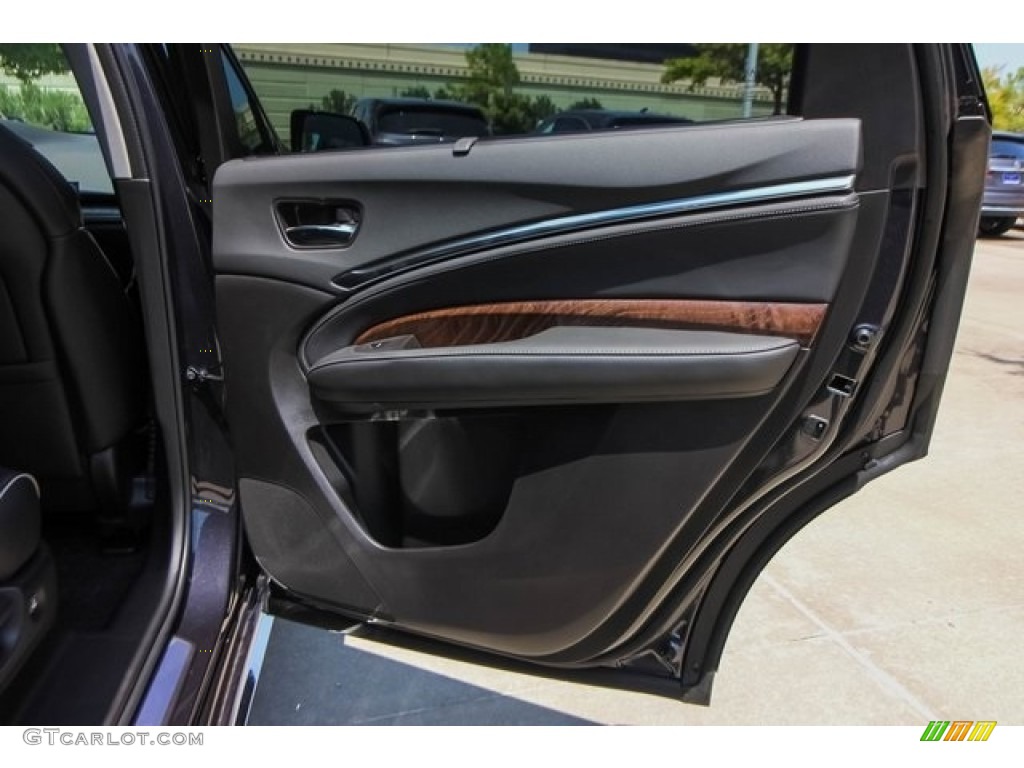 2019 Acura MDX Standard MDX Model Ebony Door Panel Photo #129686771
